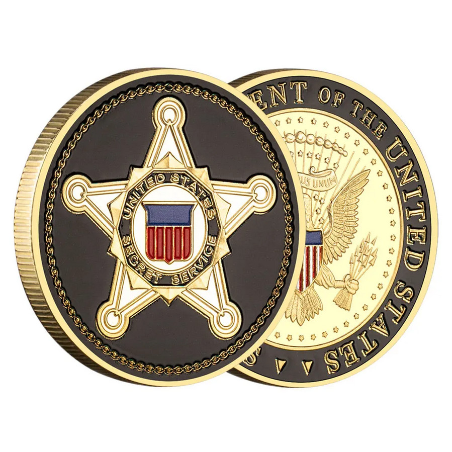 United States Secret Service Challenge Coin Collectable Commemorative 1-pc