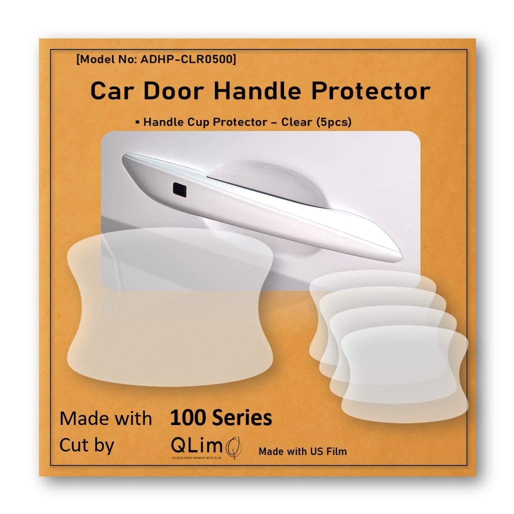 [3M]-5pcs Customized Car Door Handle Cup Protector Made with 3M Clear/5pcs