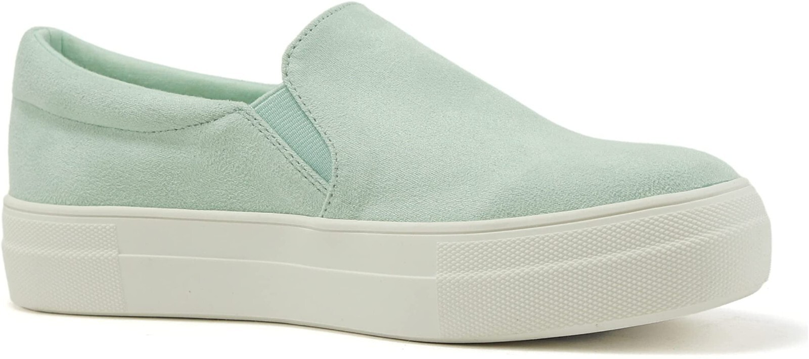 Soda Flat Women Shoes Slip On Loafers Casual Sneakers Platform Green Mint HIKE-G