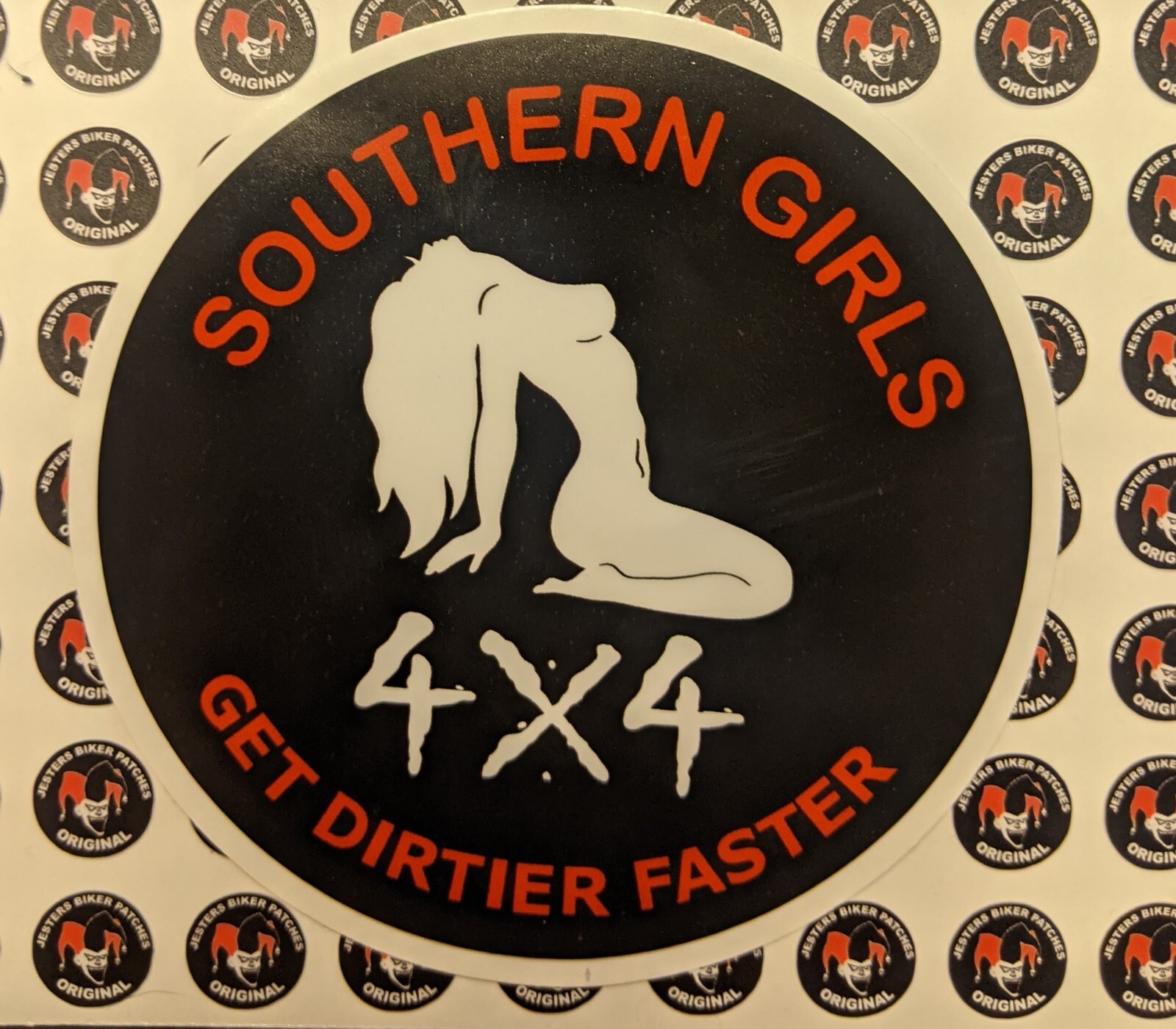 Southern Girls Get Dirtier Faster 4x4 Sticker Off Road Sticker Truck Sticker BLK
