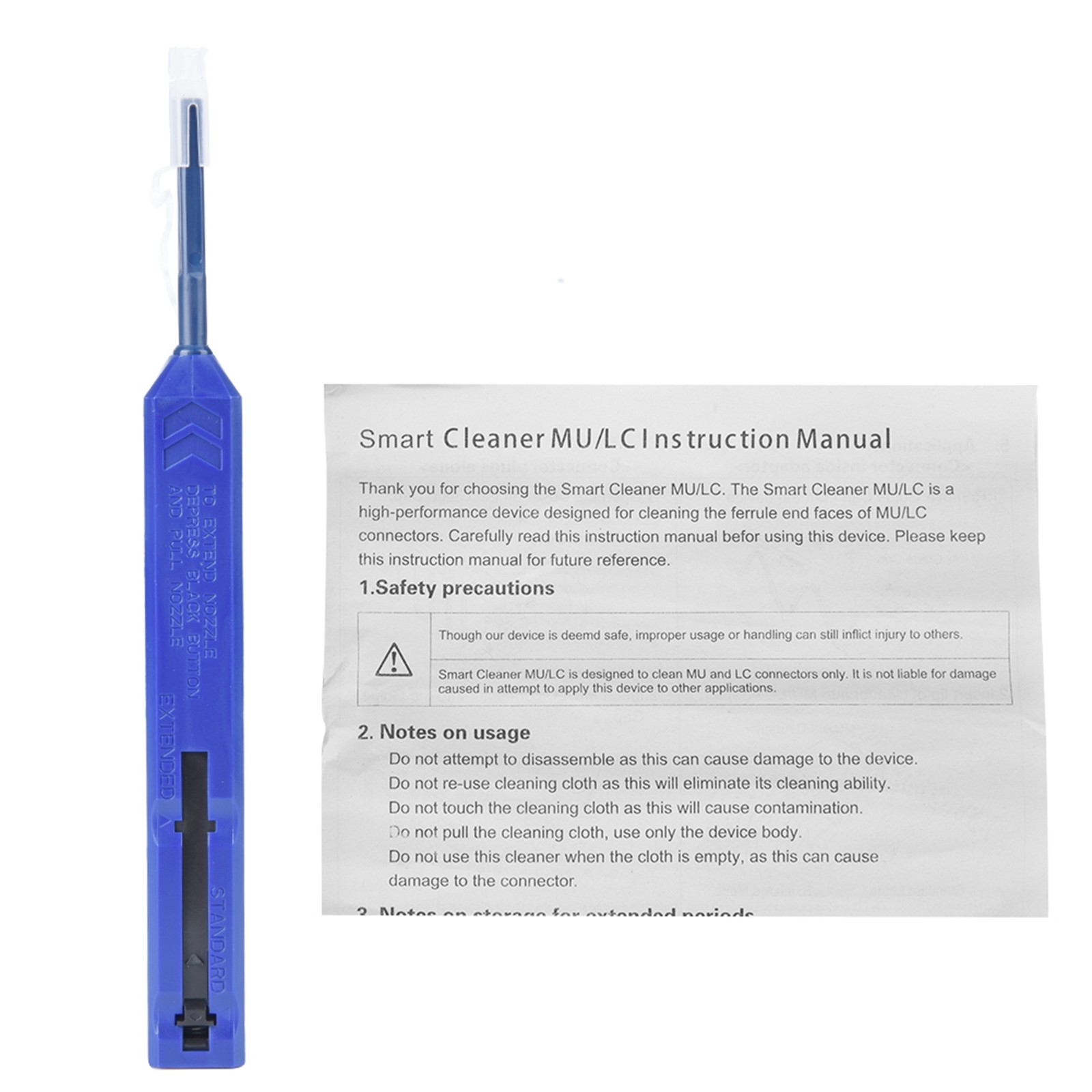 Universal Fiber Optic Cleaning Pen Durable Corrosion-resistant Tool For AJQO