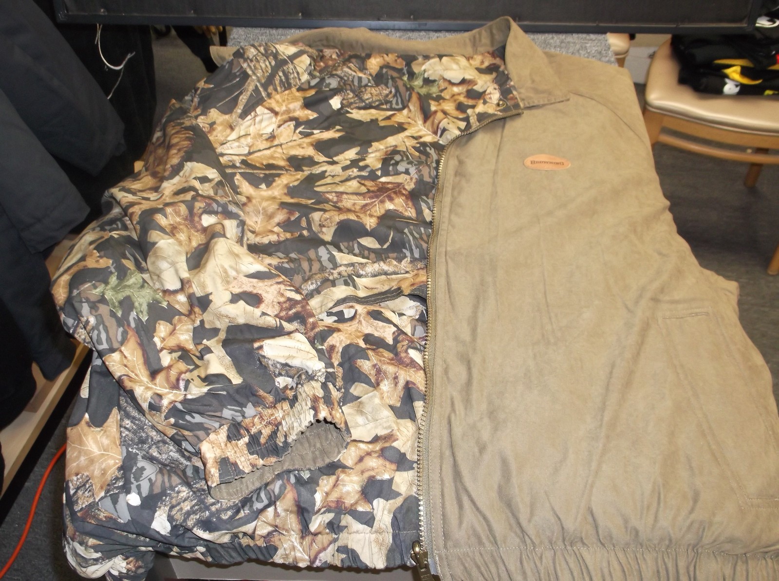 Browning Reversible Jacket XL - Camo + Casual- Mossy Forest