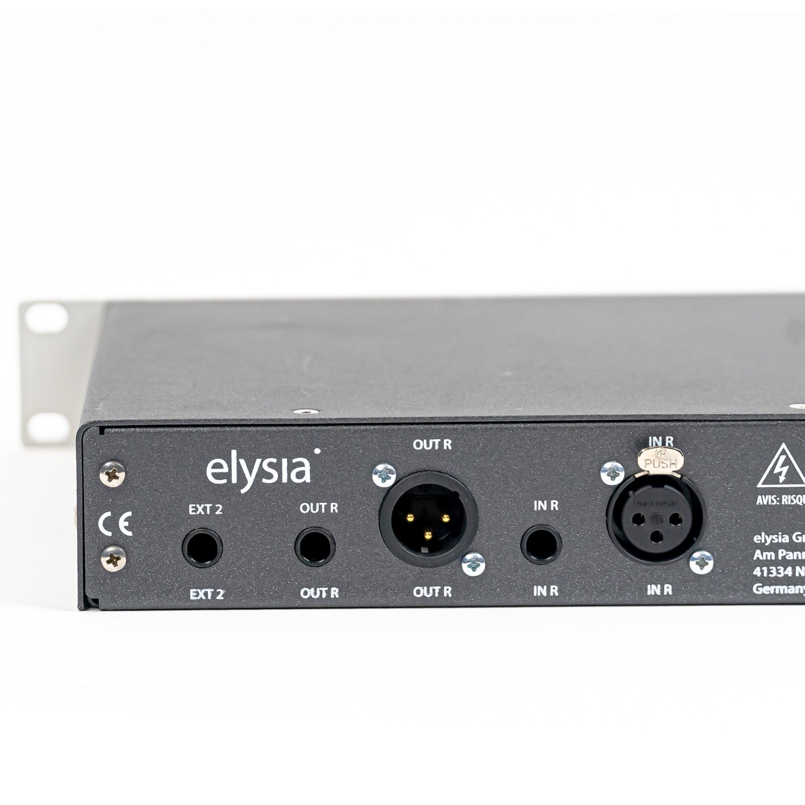 Elysia Karacter Stereo Saturator – Discrete Class A 1U Rack Unit