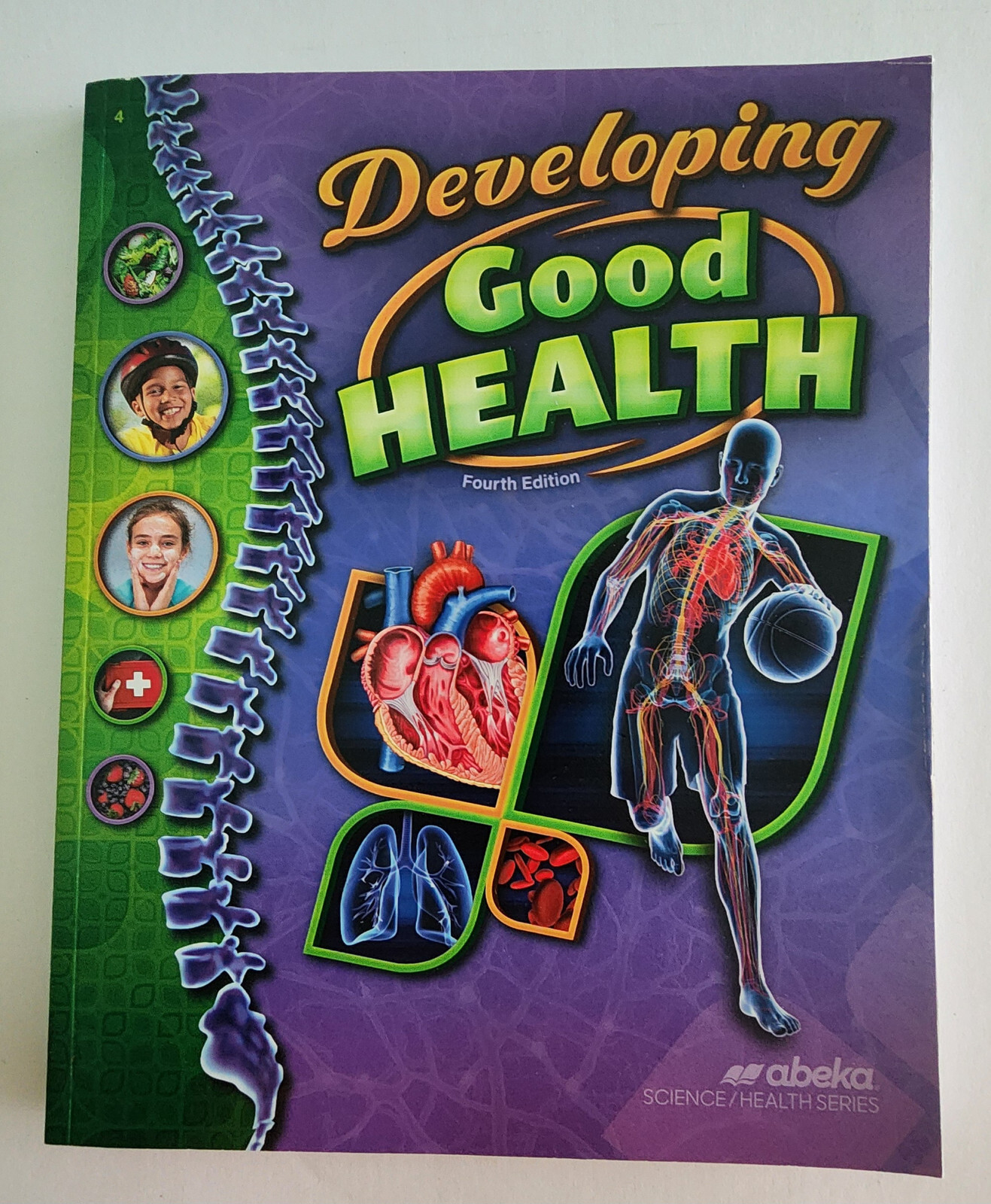 B447-49 * NEW , ABEKA 4TH GRADE , DEVELOPING GOOD HEALTH,  FOURTH EDITION,  2023
