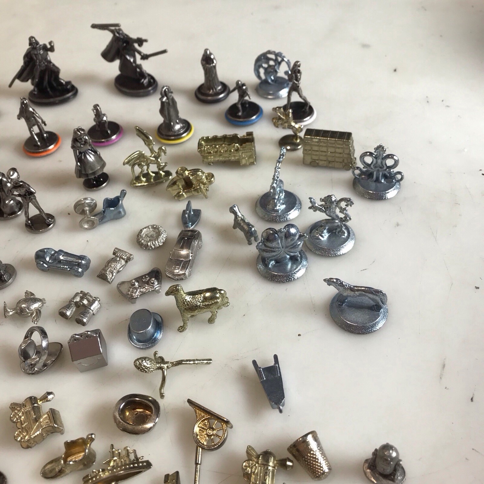 Monopoly Board Game Pieces Lot 2 Lb +