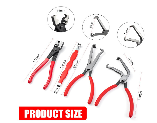 Electrical Disconnect Pliers Connector Separator Terminal Plug Removal Tool Kit