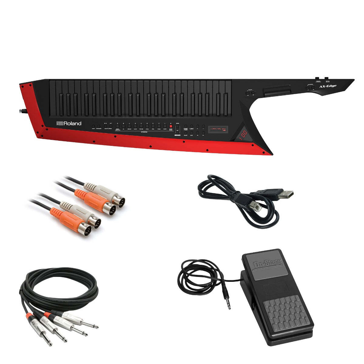 Roland AX-Edge Keytar - Black CABLE KIT