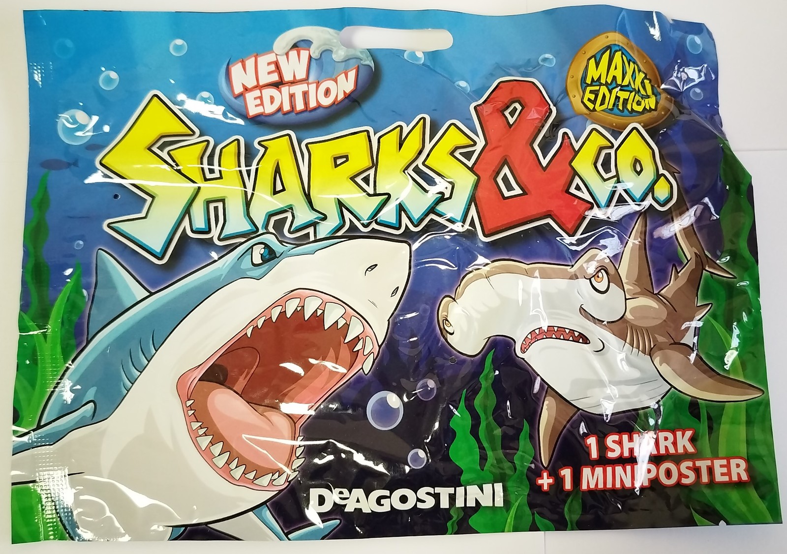 Sharks and Co Maxxi New Edition Blind Pack 3D Figure DeAgostini