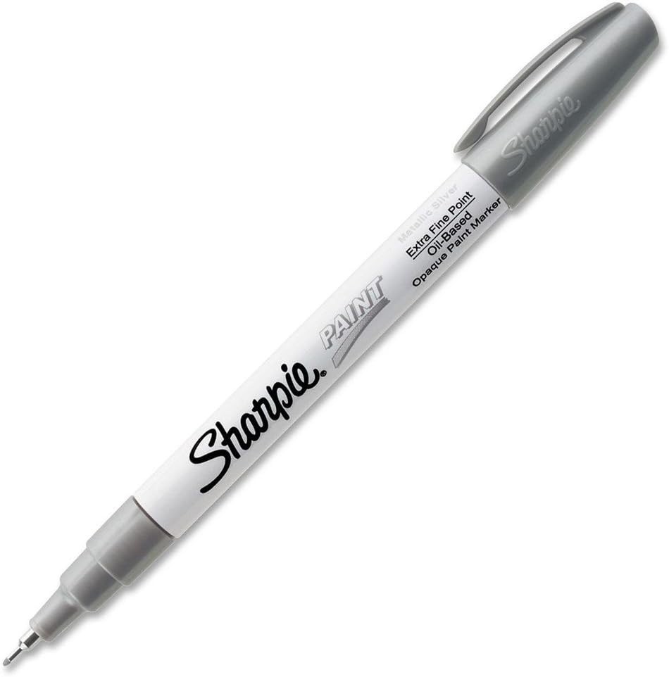 Sharpie Silver Extra Fine Oil Based Paint Marker Sanford New 3  Markers