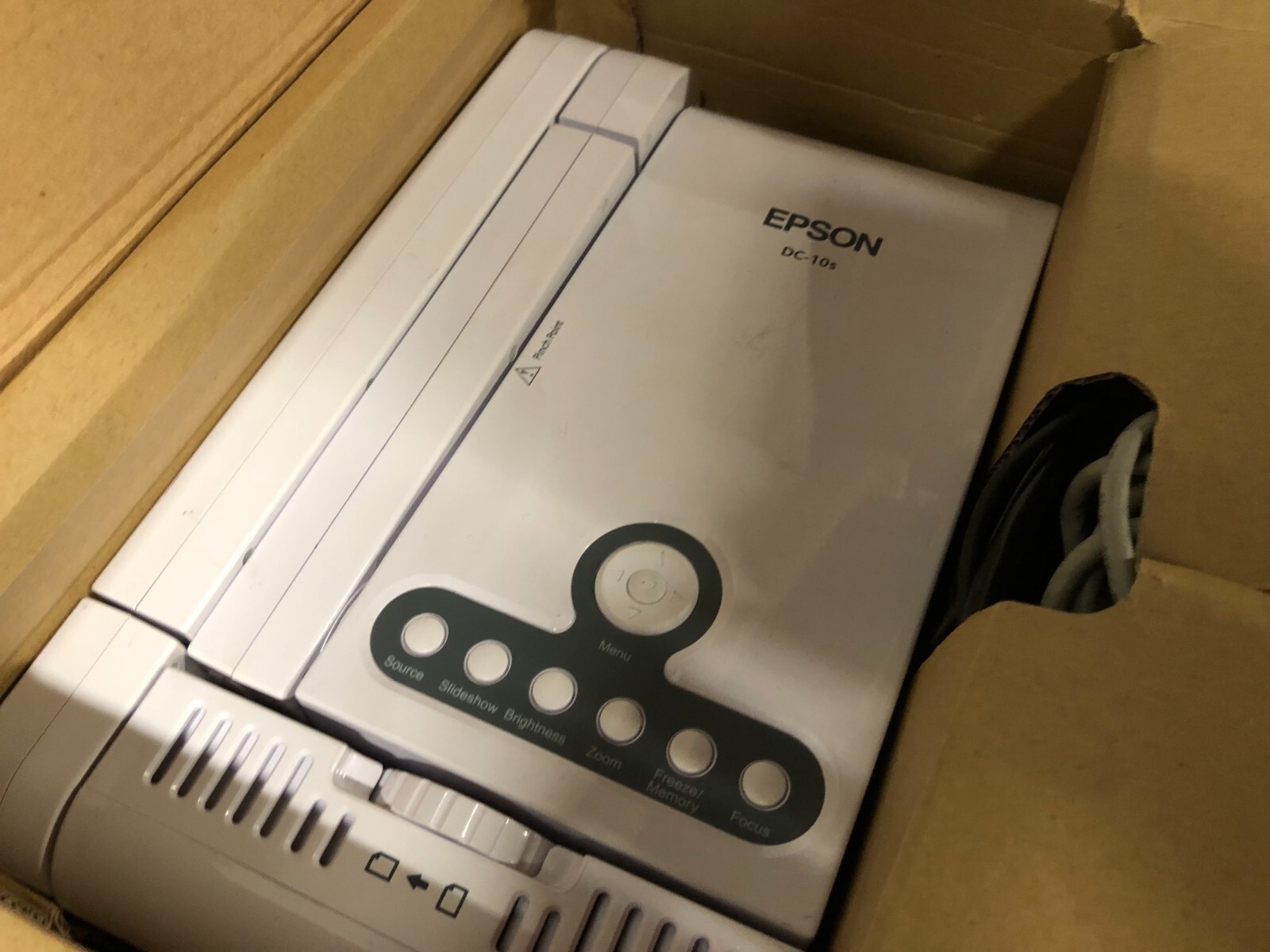 Epson DC-10s Portable Document Camera Presenter Projector ELPDC10S