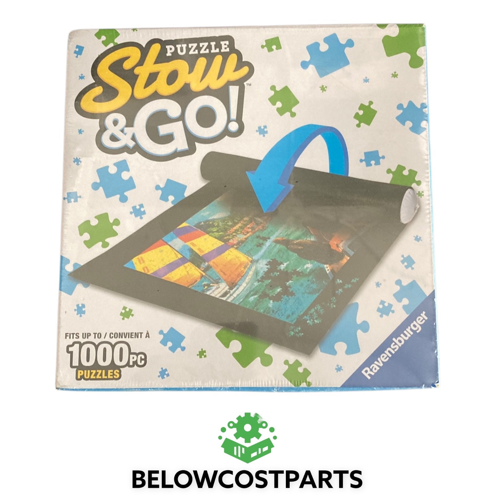 NEW Ravensburger Puzzle Stow & Go Roll Up Mat Storage System 46x26 NIB ✅
