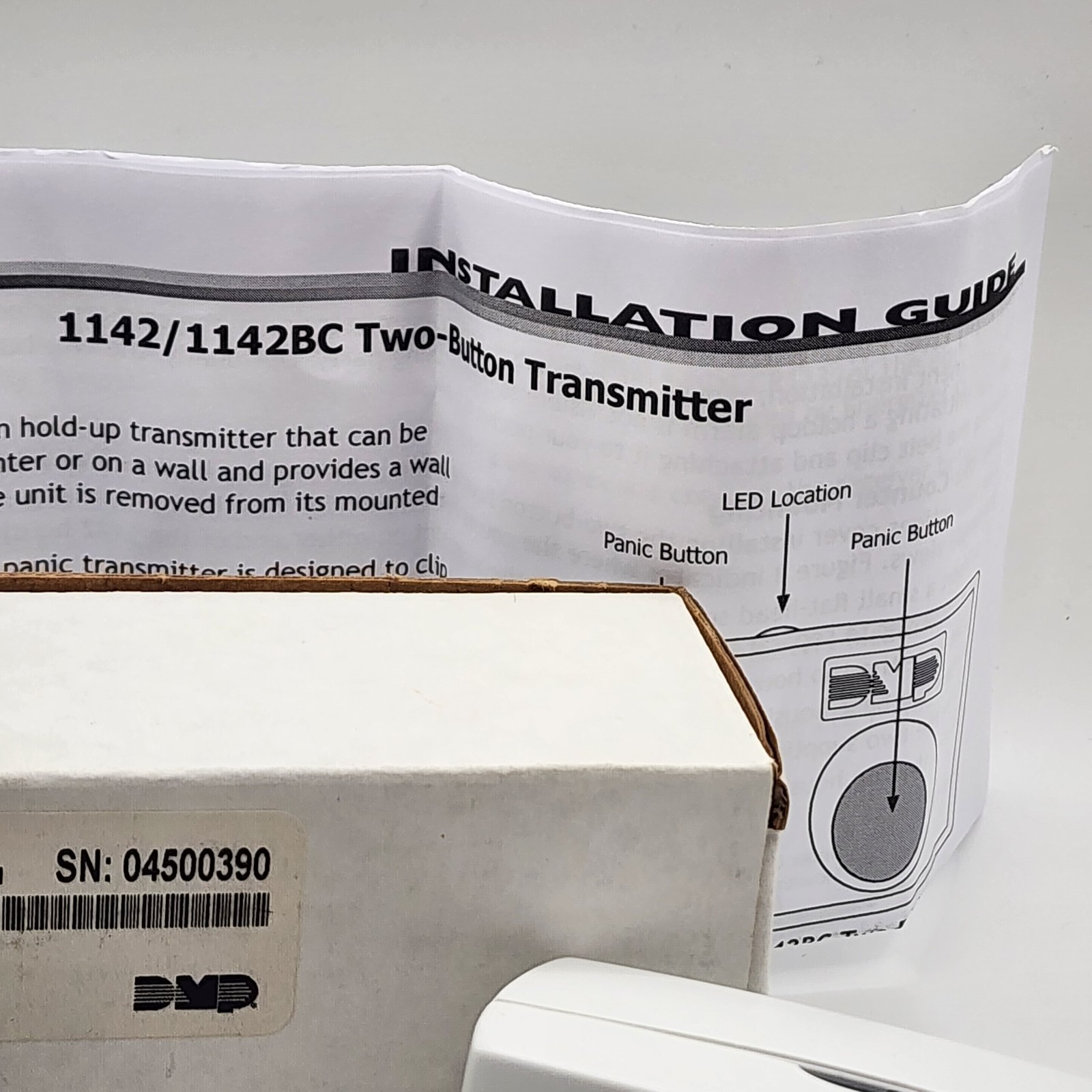 DMP 1142BC-W 2 Button Wireless Transmitter