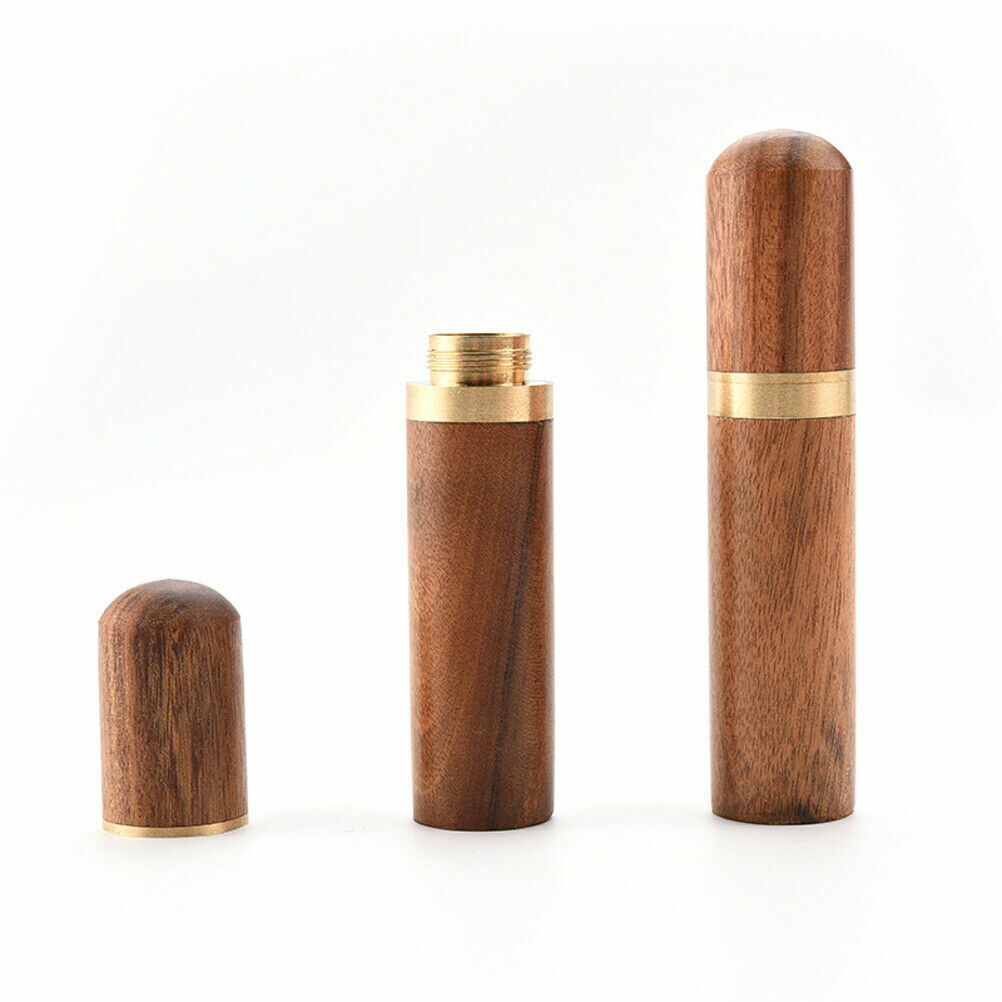 Solid wood sewing, darning needle holder Needle case Wooden