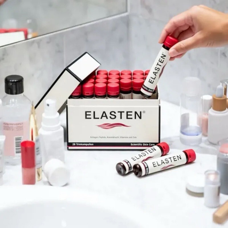1 BOX Elasten Drinking Collagen with 28 tubes Hydrolyzed Collagen Germany - DHL