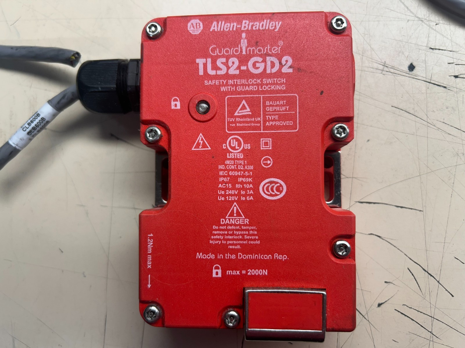 Allen-Bradley Guardmaster TLS2-GD2 440G-T27177