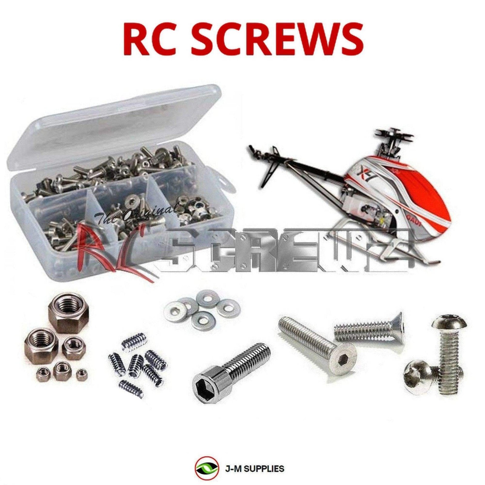 RCScrewZ Stainless Screw Kit gau010 for Gaui NX4 Helicopter Nitro | SET