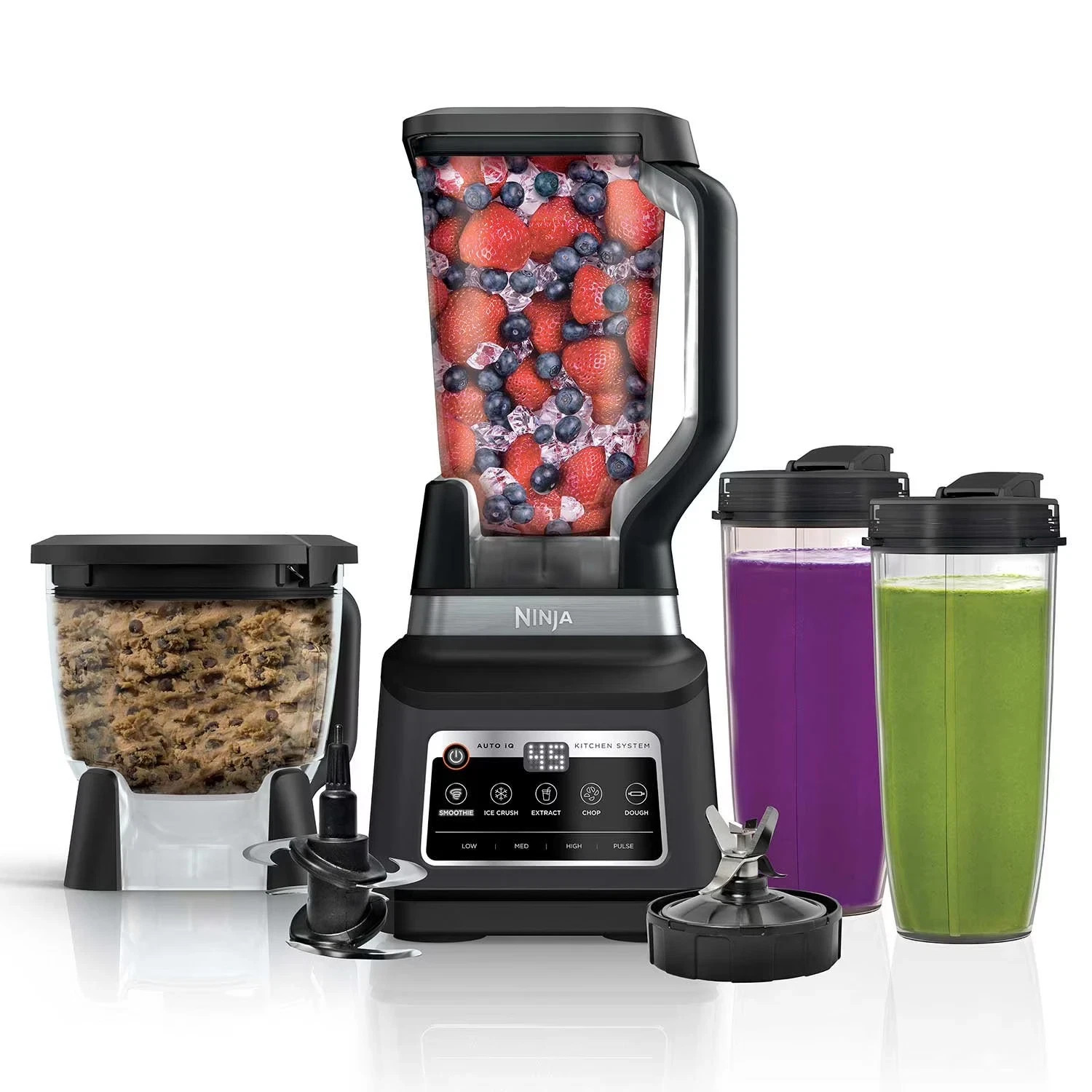 Ninja Professional Plus Kitchen System Blender and 8-Cup Food Processor with iQ