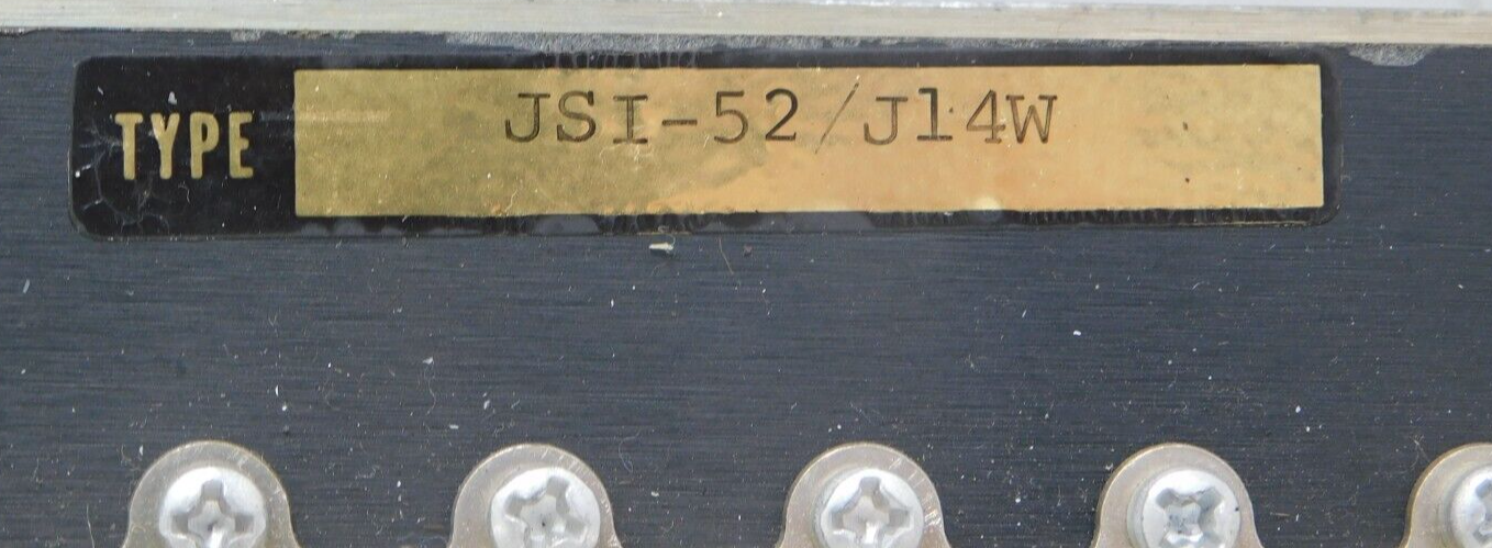 Trompeter Electronics JSI-52/J14W Patch Panel with 26 each J14W Connectors