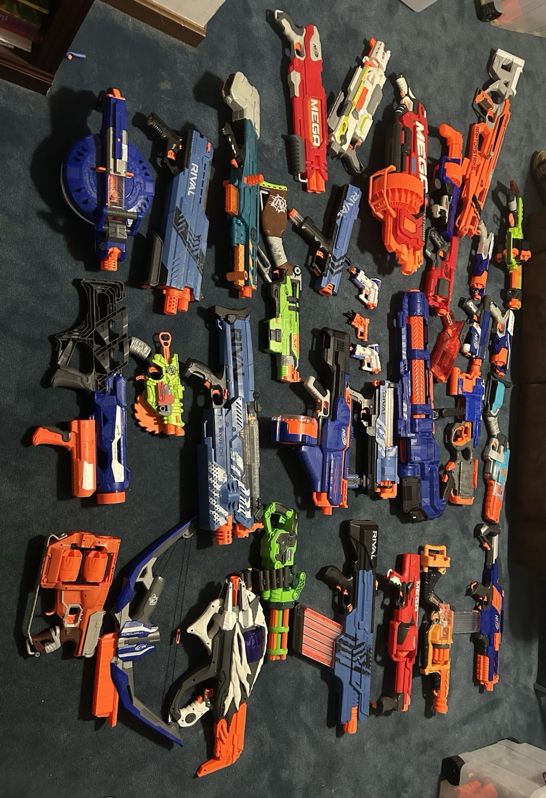 Nerf guns and darts