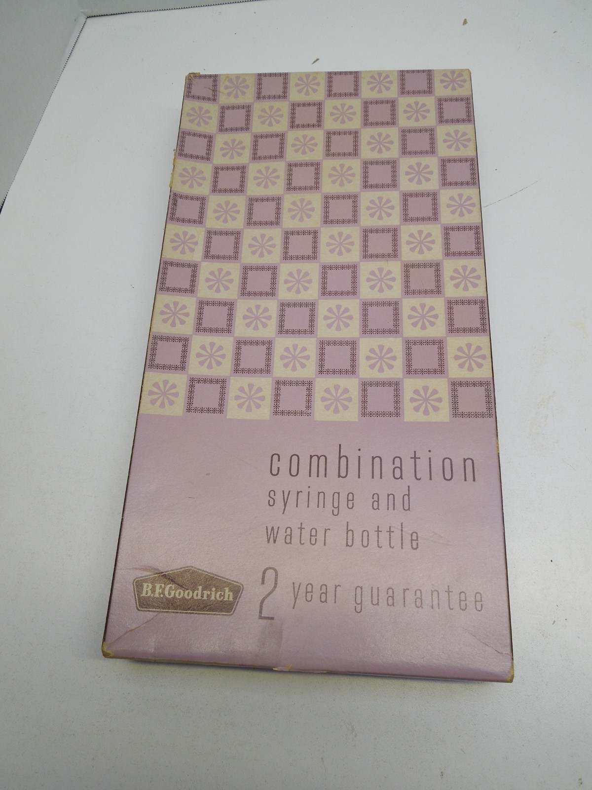Vintage B.F. Goodrich 25C Combination Syringe and Water Bottle