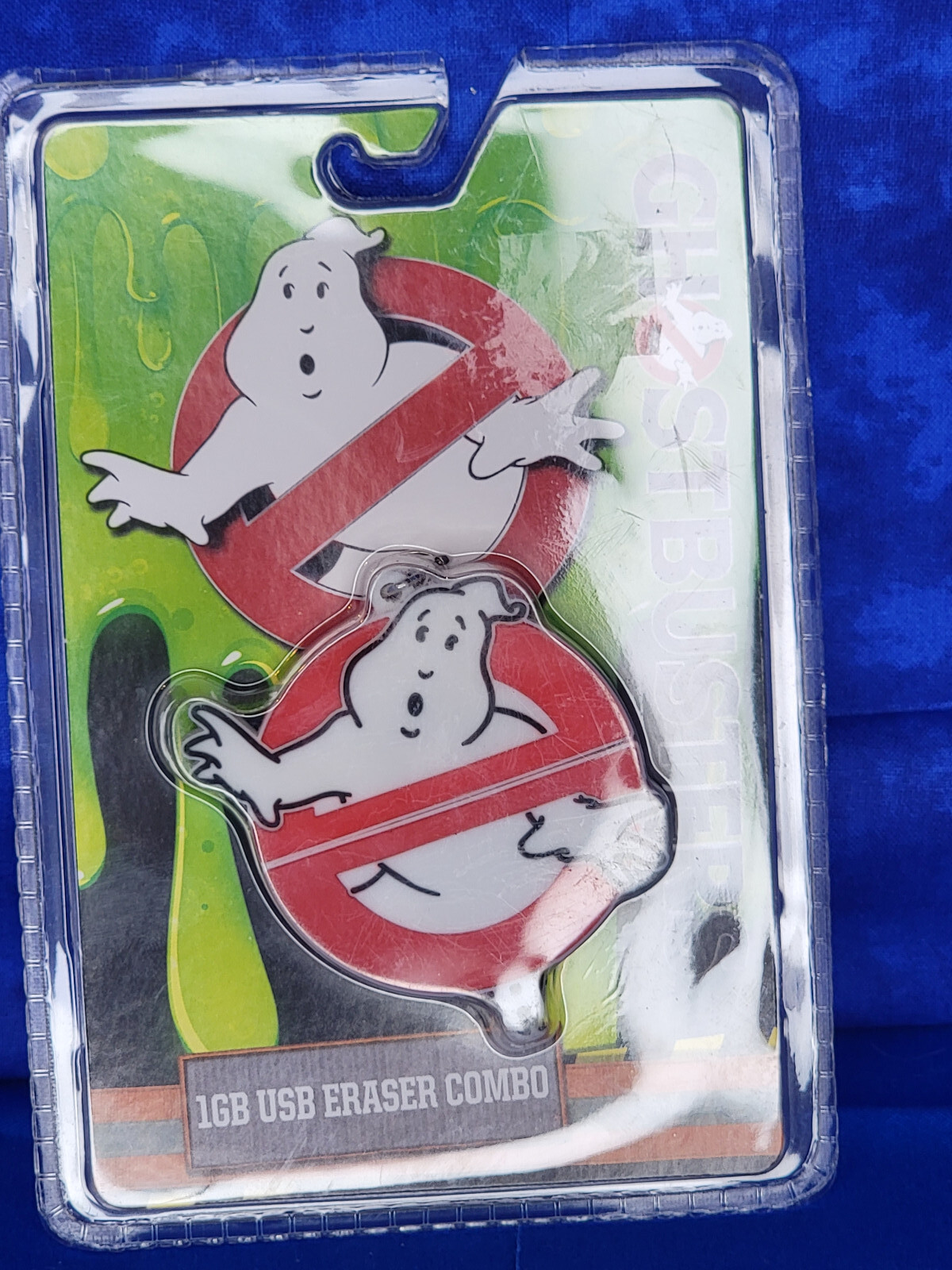 Ghostbusters Logo 1GB Thumbdrive / Eraser Combo