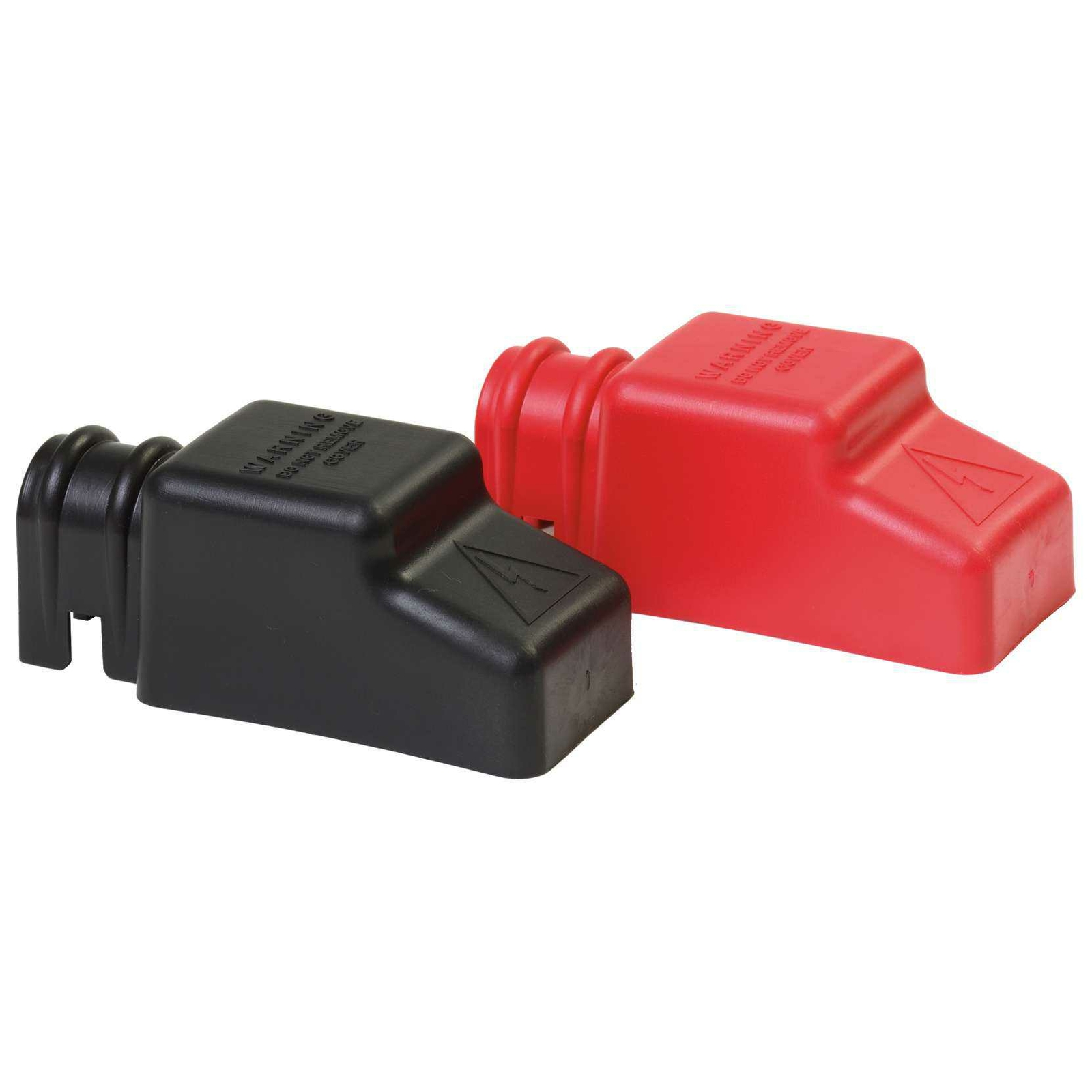 Blue Sea 4018 Dual Post CableCap Black+Red I/O Pair Battery Terminal 1/0 Size