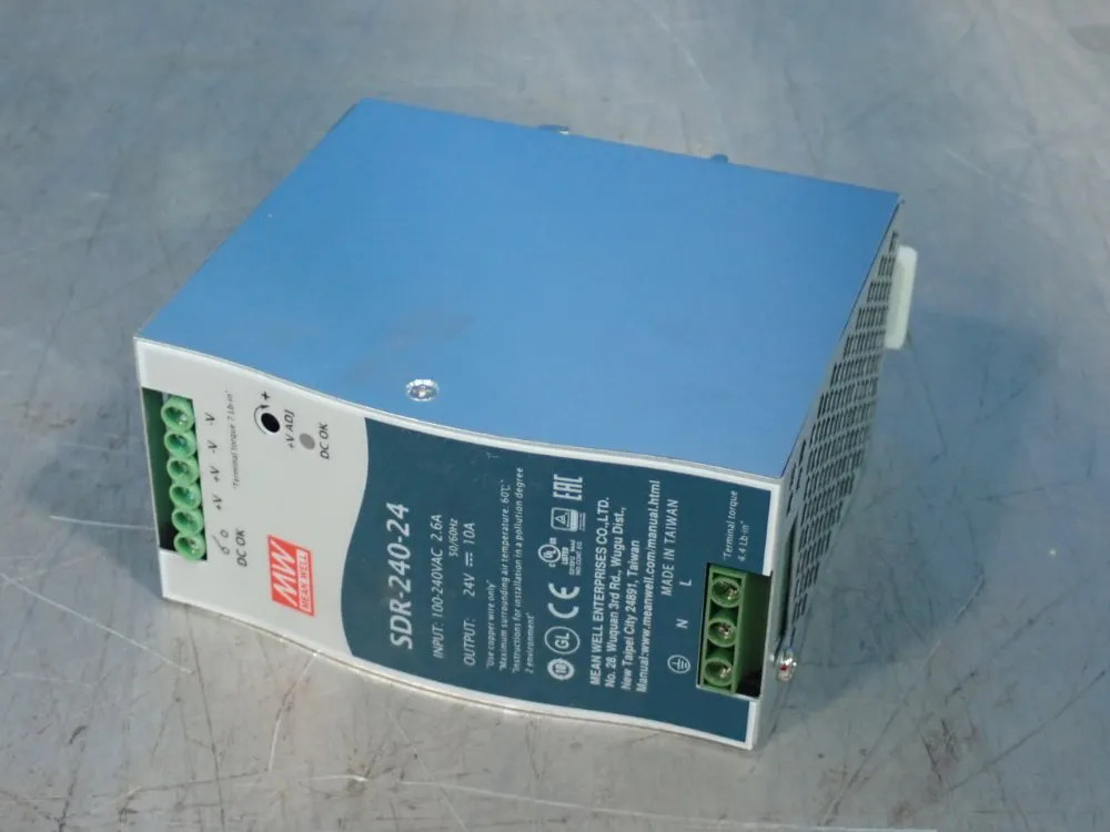 MEANWELL POWER SUPPLY SDR-240-24