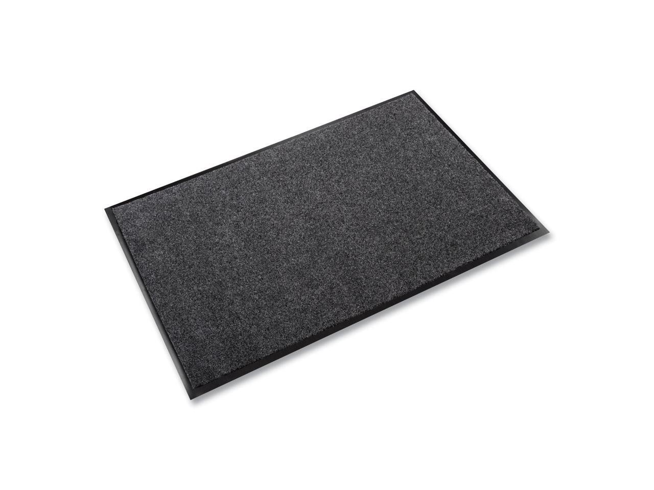 EcoStep Wiper Mat Rectangular Charcoal Gray Cut Pile Surface 36" x 48" ET0034CH