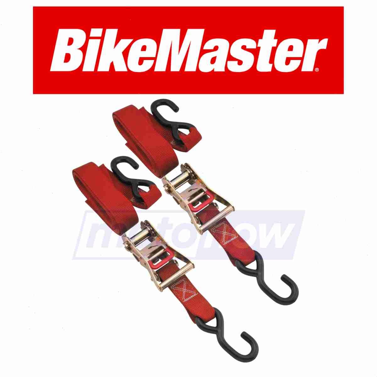 BikeMaster 100519 Ratchet Tie Down for Security & Covers Tiedowns & Bungee in