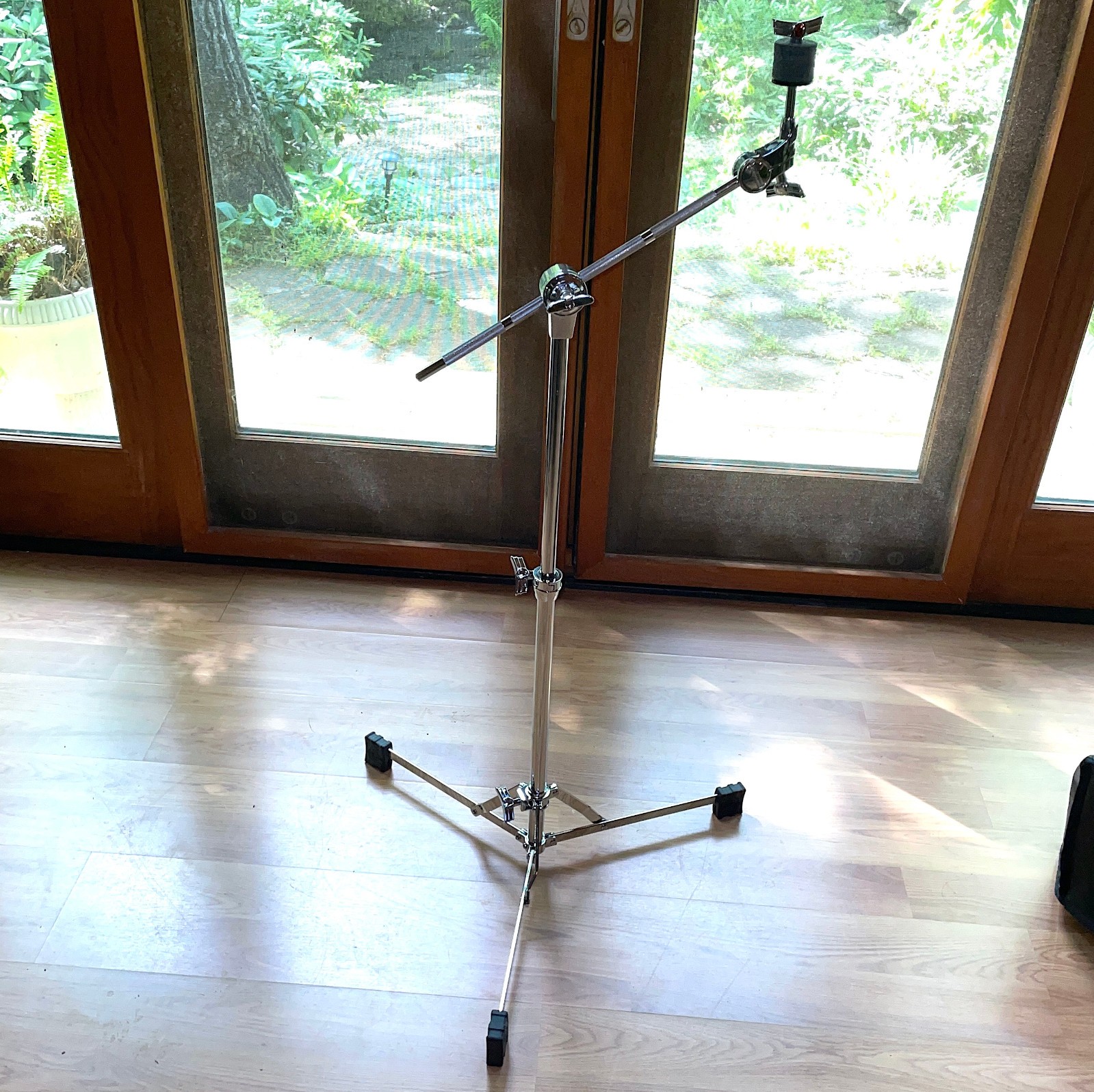 Ludwig LC35BCS Classic Flat-Based Boom Cymbal Stand - Chrome