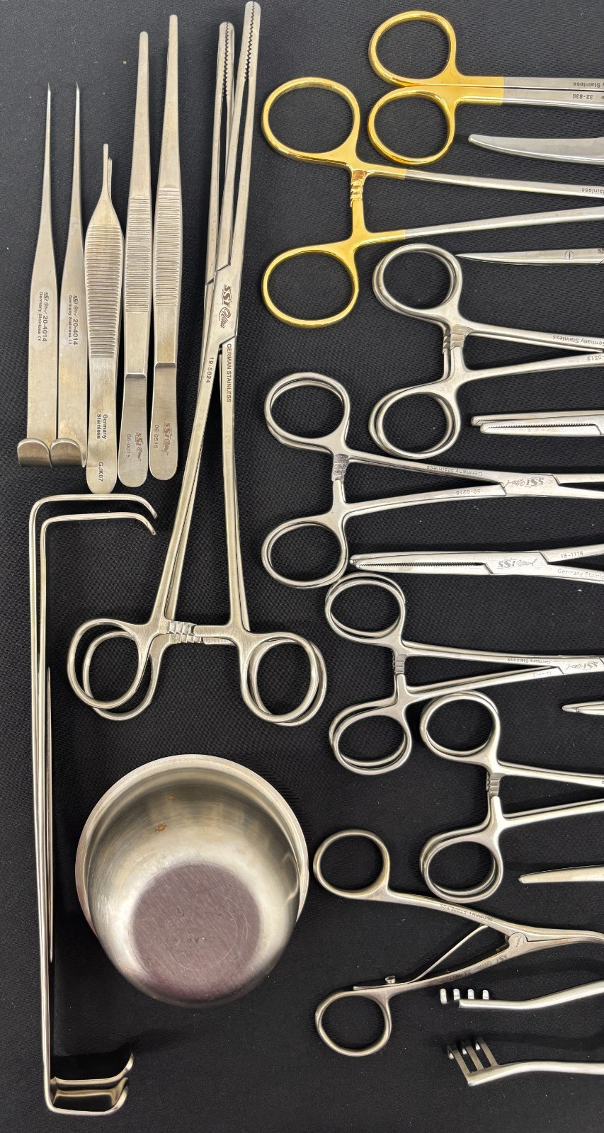 General Surgery Instrument Tray - Forceps, Retractors, Scissors - 31pc