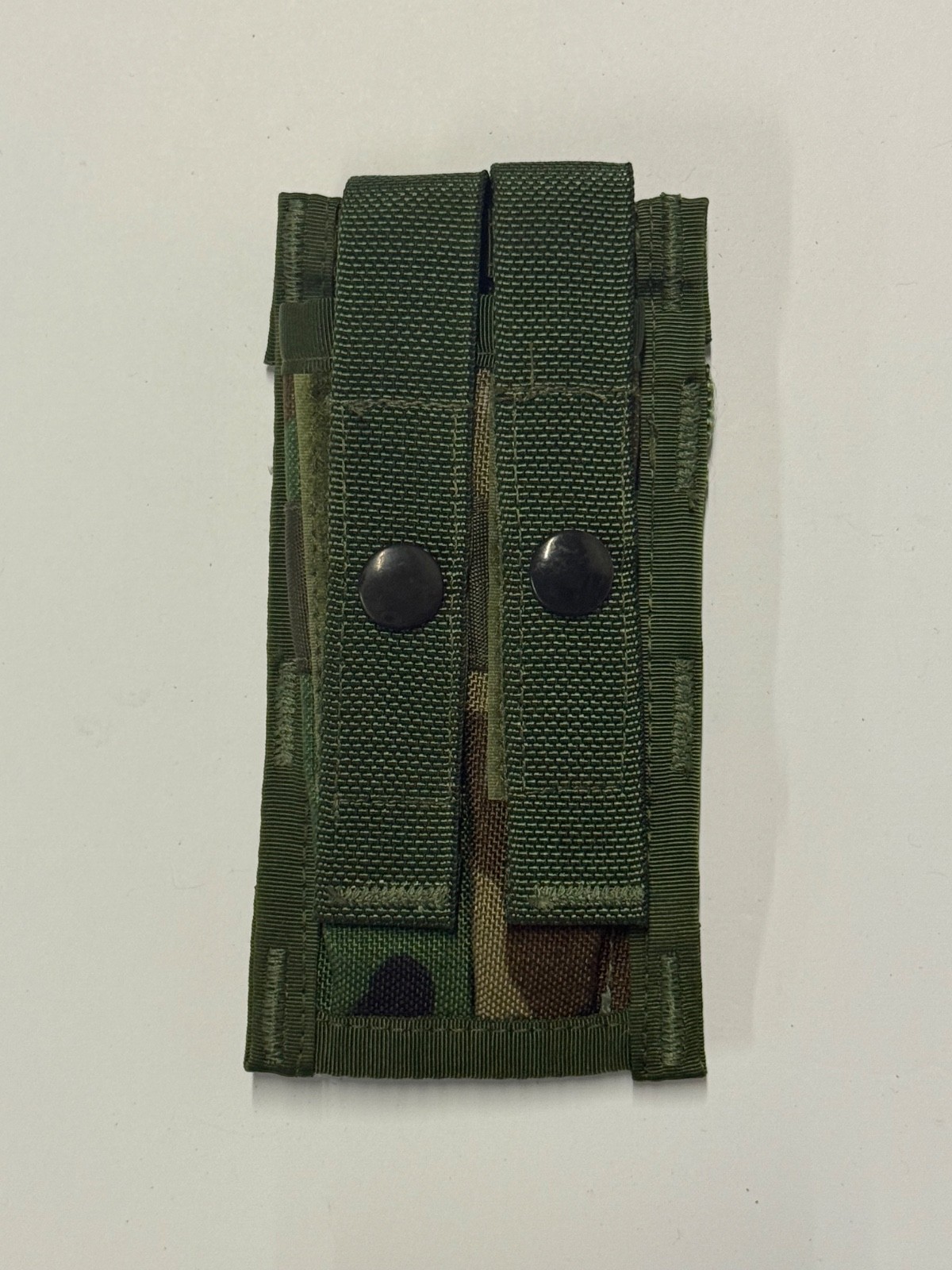 NEW SDS / AITES Double MP5 - Pistol Mag Utility Pouch M81 Woodland RARE