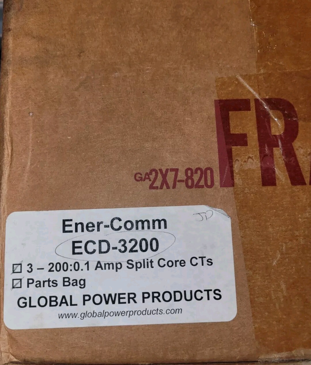 Global Power Products ECD-3200 Sub Meter