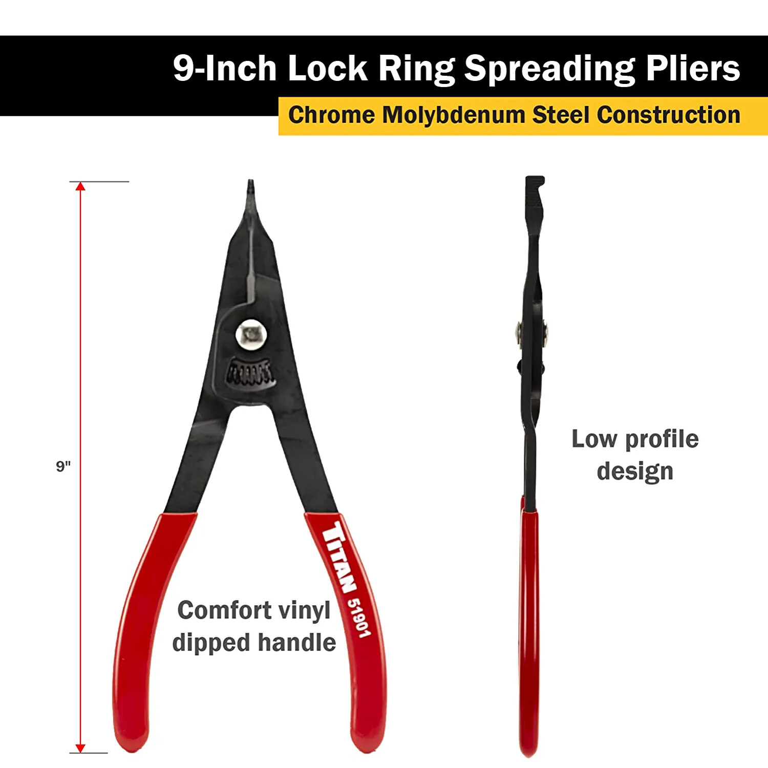 Titan 51901 Lock Ring Pliers