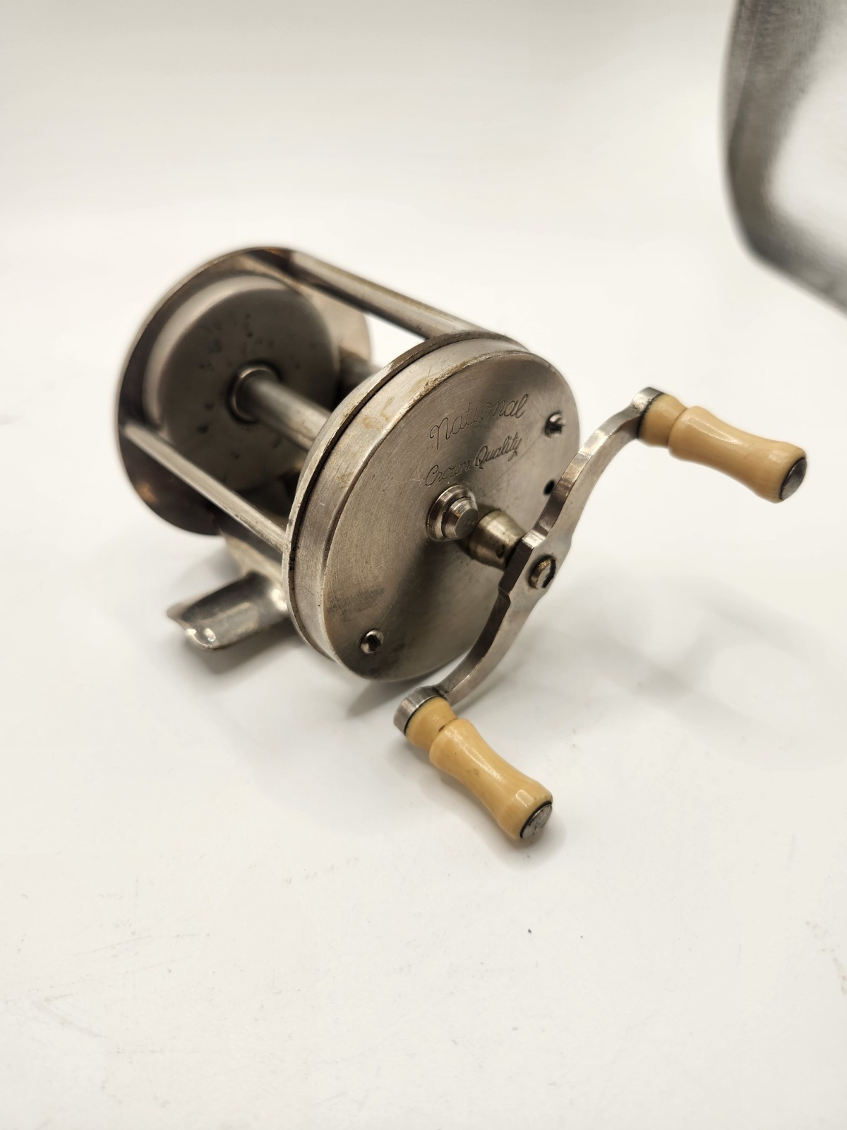 Vintage National Crown Quality Baitcasting Fishing Reel