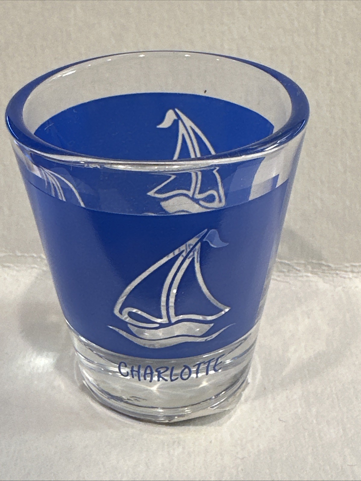 Charlotte North Carolina Shot Glass