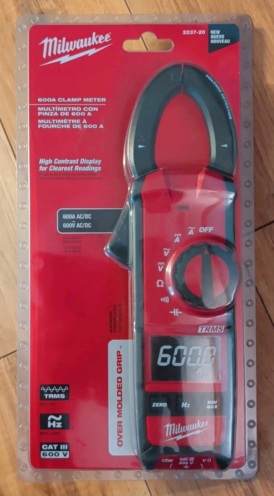 Milwaukee 600A Clamp Meter (2237-20)