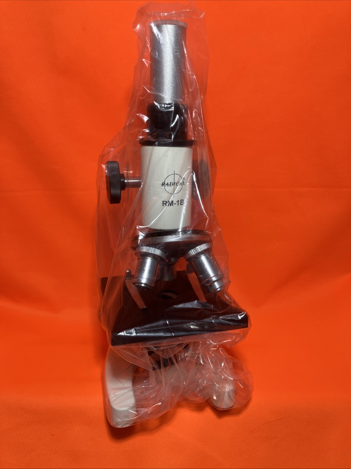 Radical RM-1B Student Microscope with LED Light and Slide Kit