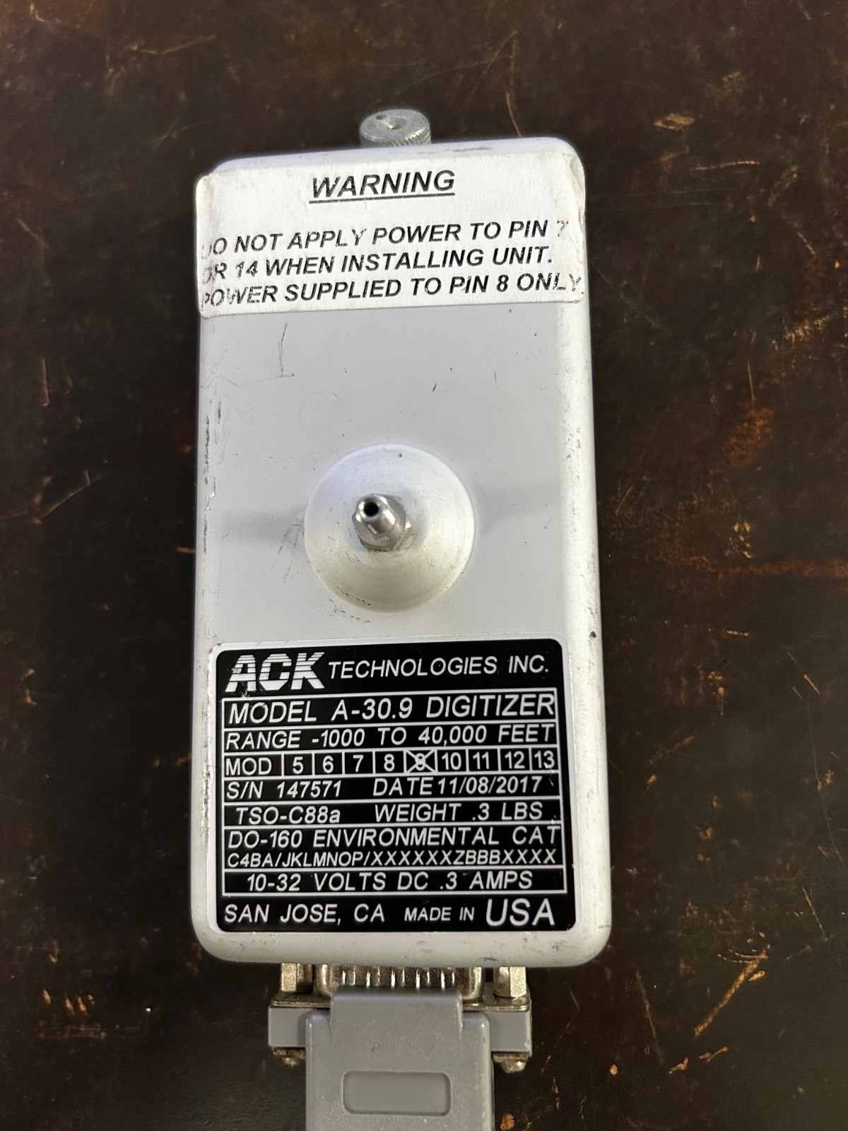 ACK Technologies A-30.9 Digitizer