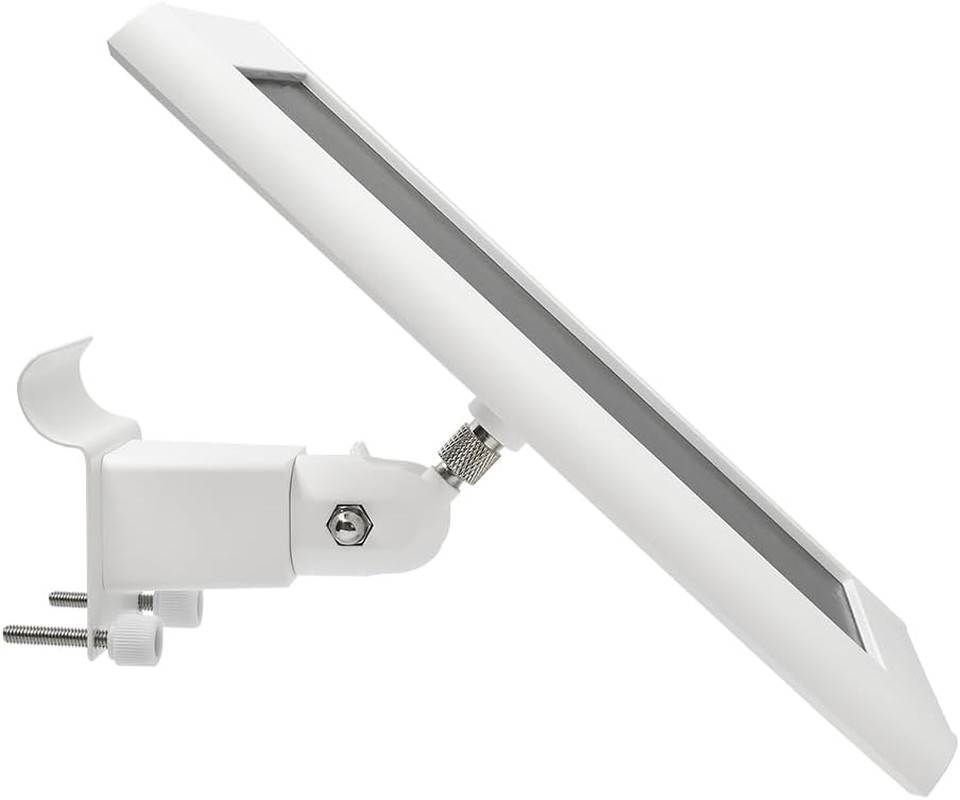 Outdoor Security Camera Vinyl Siding Mount, White | Fits Ring/Blink/Eufy/Arlo...