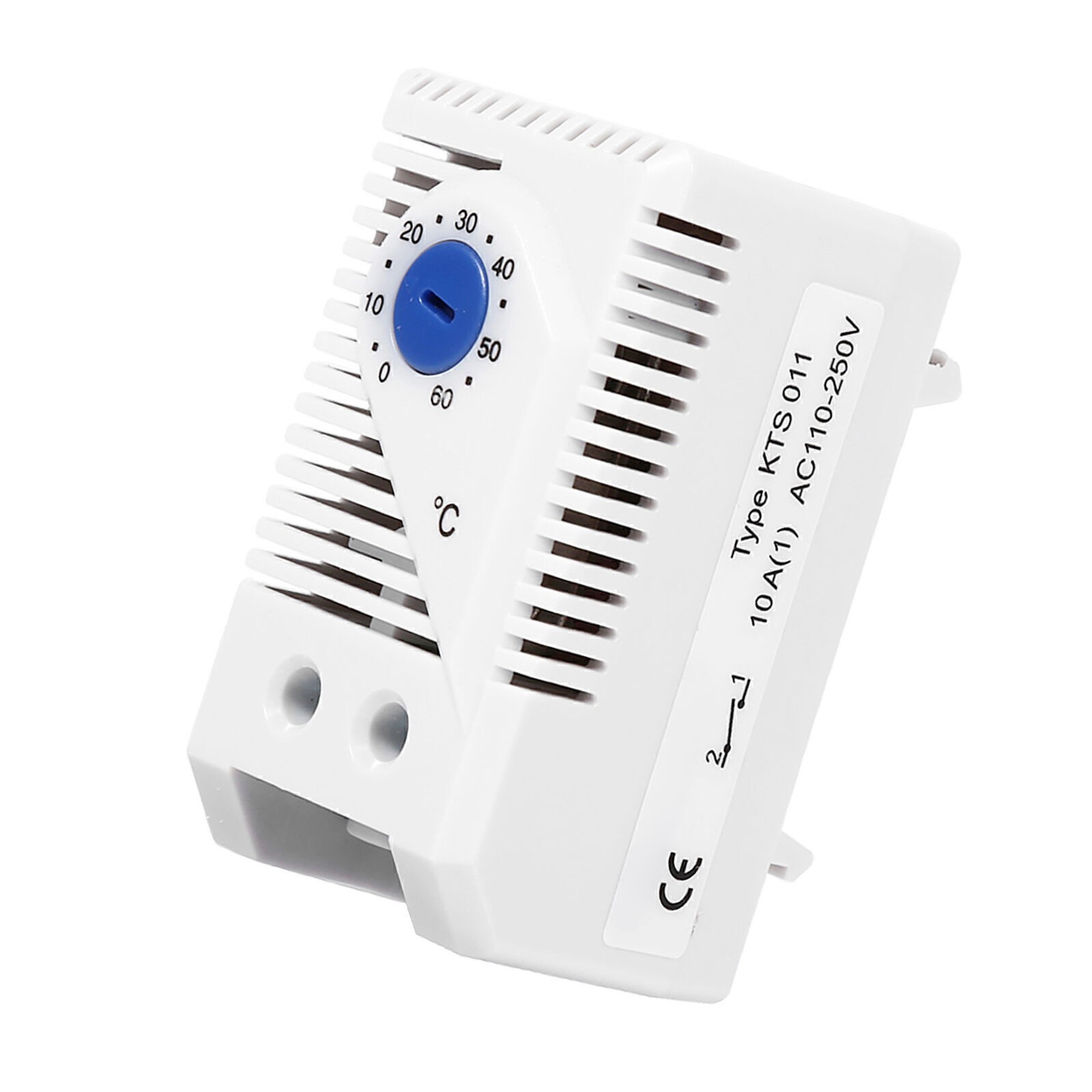 1Pc 0-60℃ Adjustable Electric Mechanical Thermostat Temperature Controller