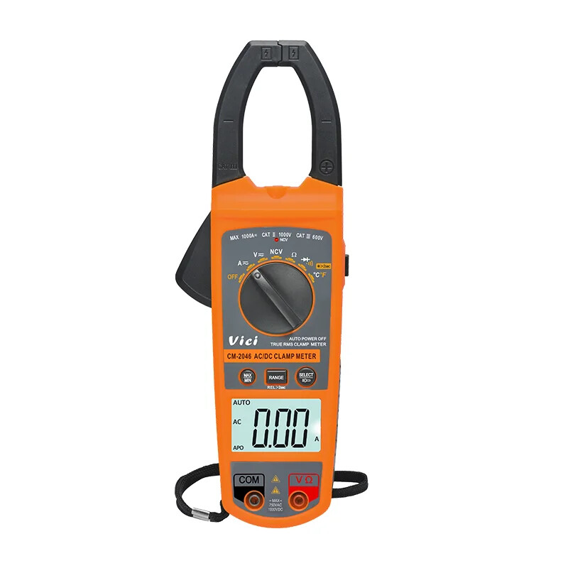 1000A AC/DC Clamp Multimeter Digital High Precision Multifunction Clamp Meter