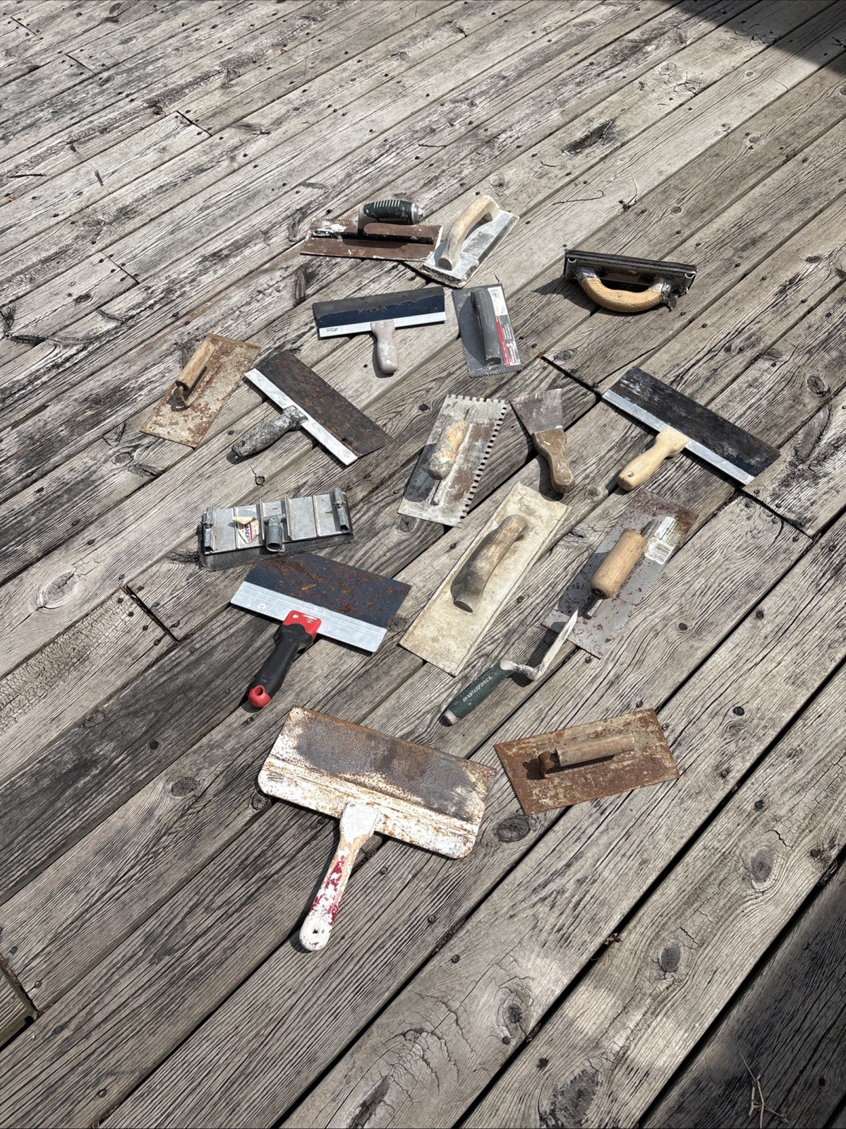 17 Used drywall tools Trowels Taping Tooks And Sanders