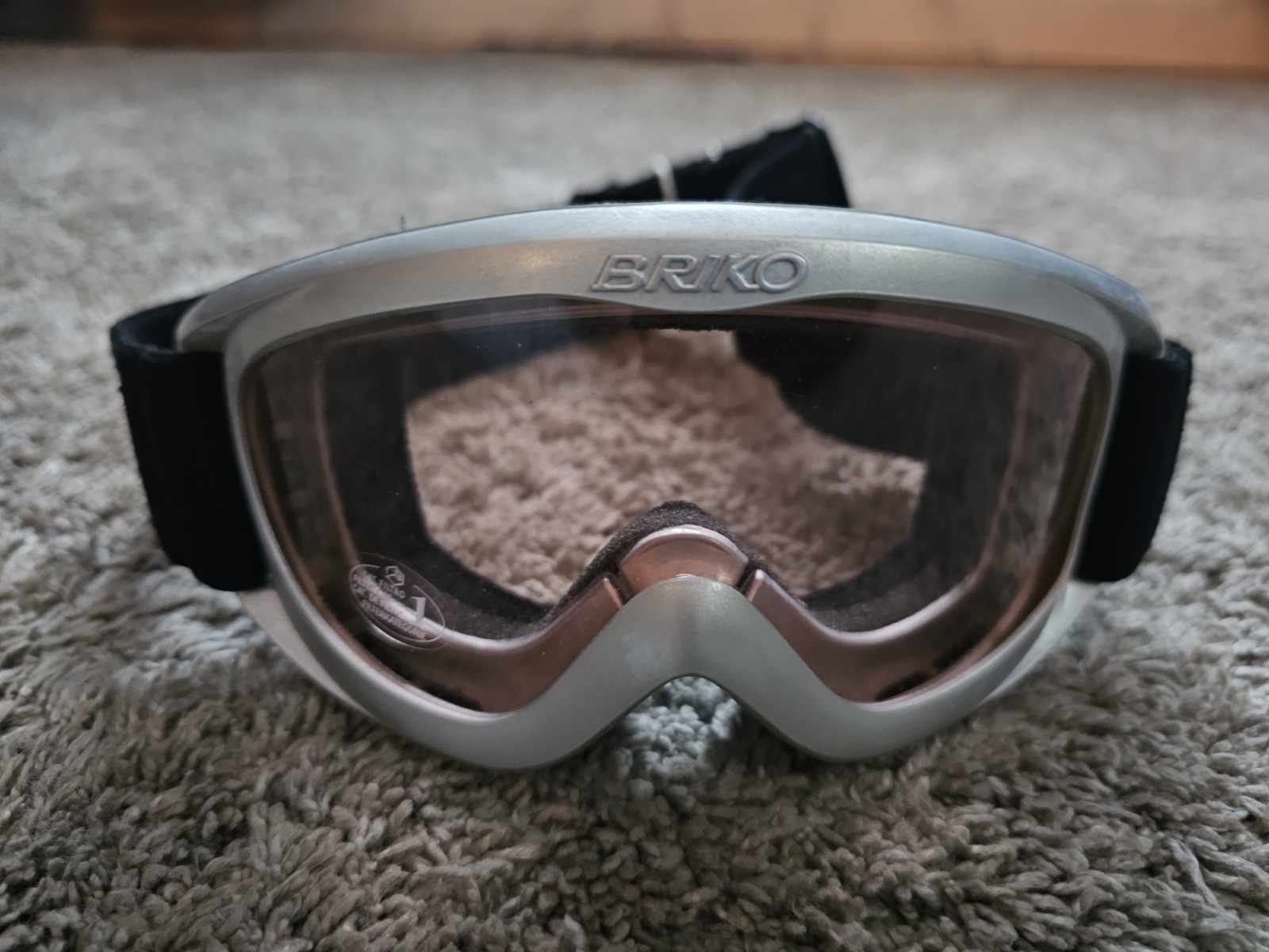 Briko Kids Snow Goggles with Thrama Plus Strato 3 Lens