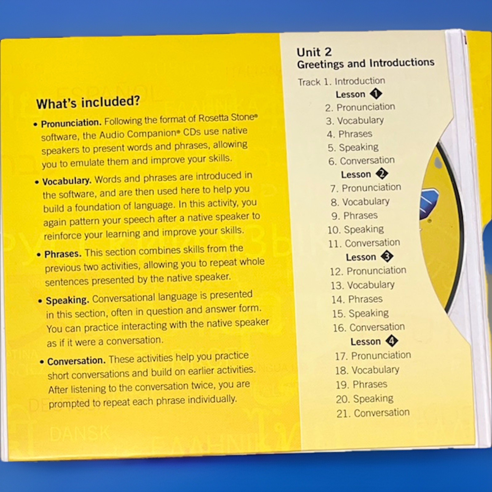 Rosetta Stone TURKCE Turkish Level 1 Version 4 CDs Preowned No Headset Preowned