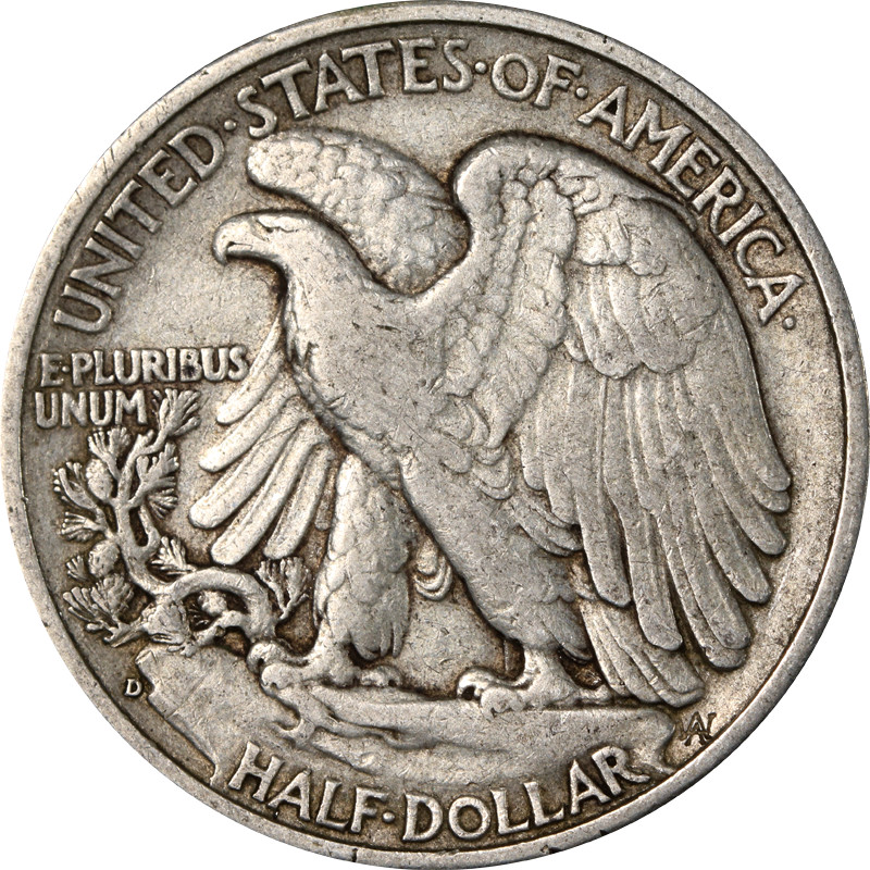 1938-D Walking Liberty Half - Key Date