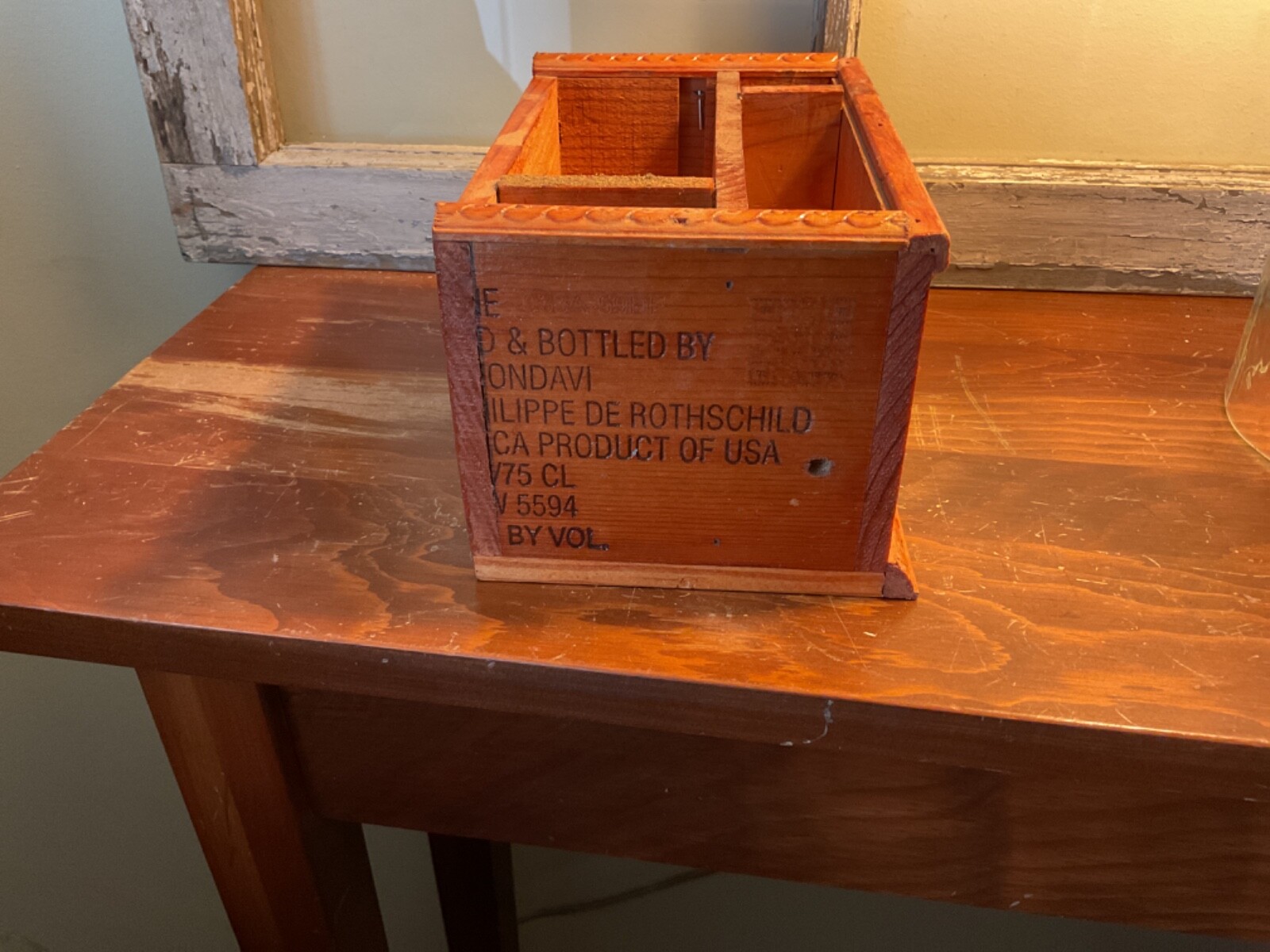 Homemade Desk Pencil Box Organizer