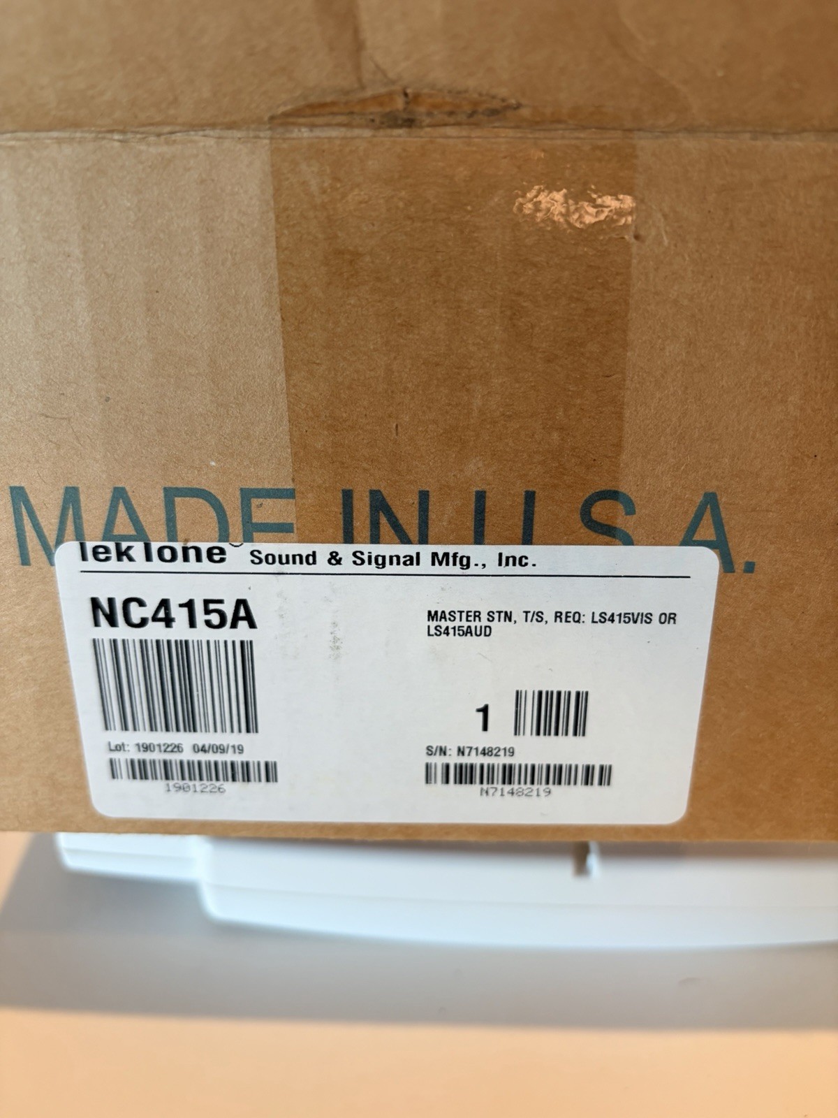 tektone nc415a