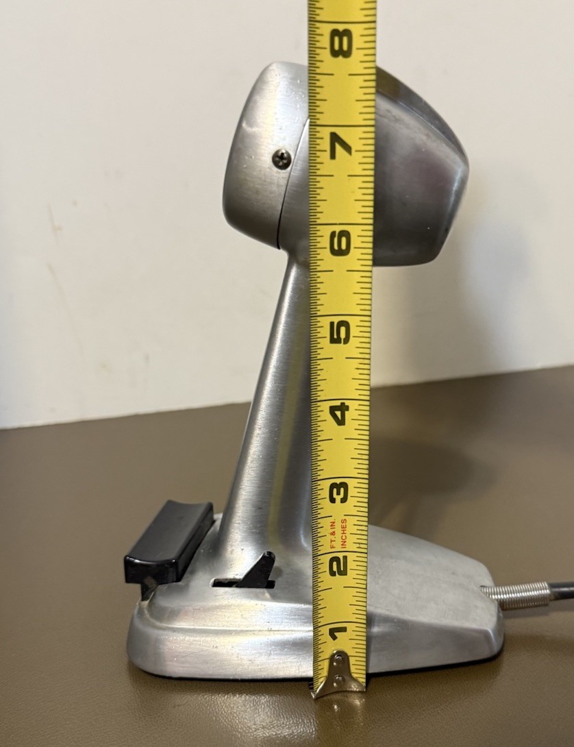Vintage Dukane Model 7A765A Microphone w/ Cord Untested
