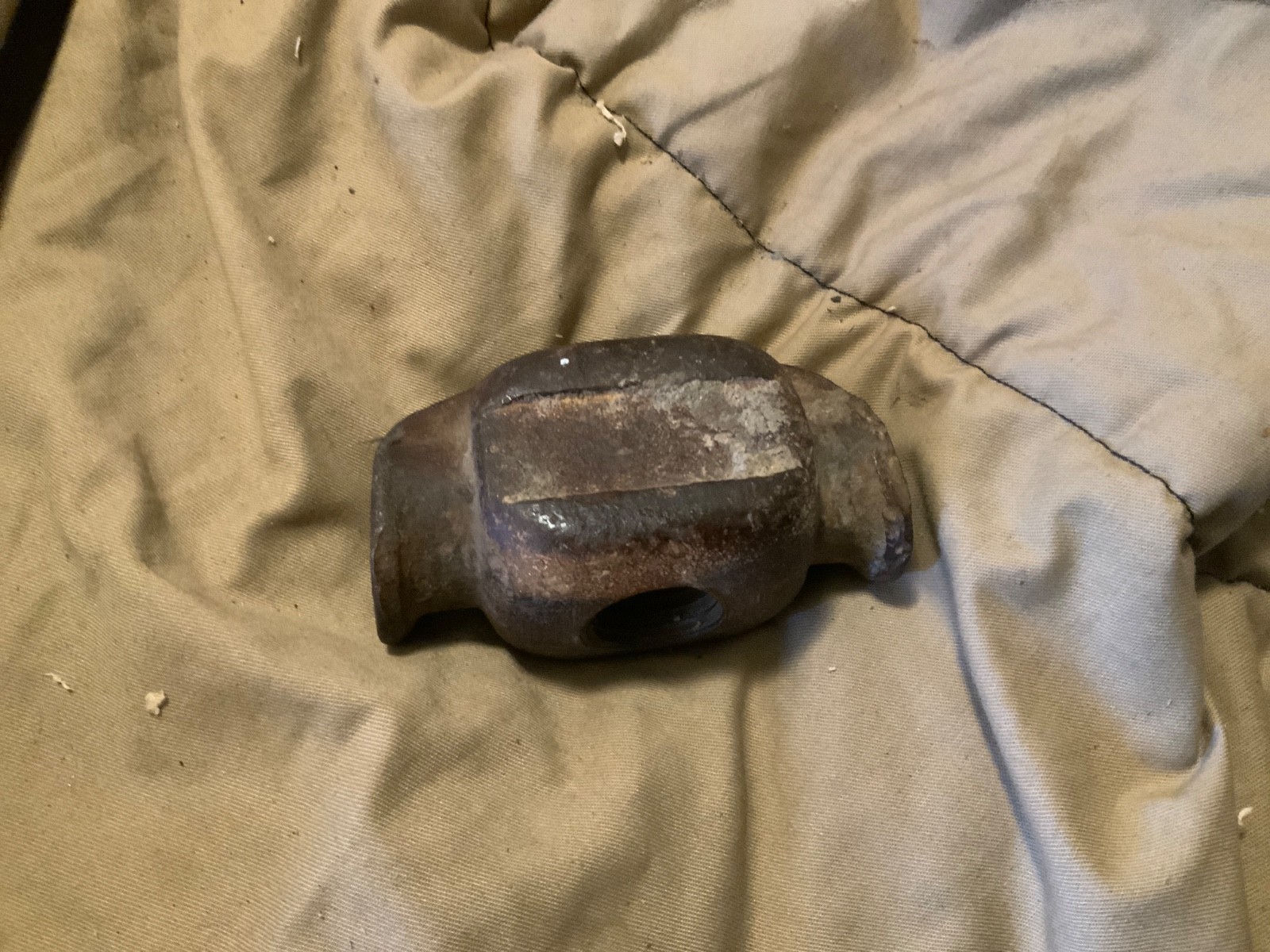 Rare Vintage Double Sided Blacksmiths Hammer Estate Find